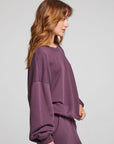 Casbah Plum Perfect Pullover WOMENS chaserbrand