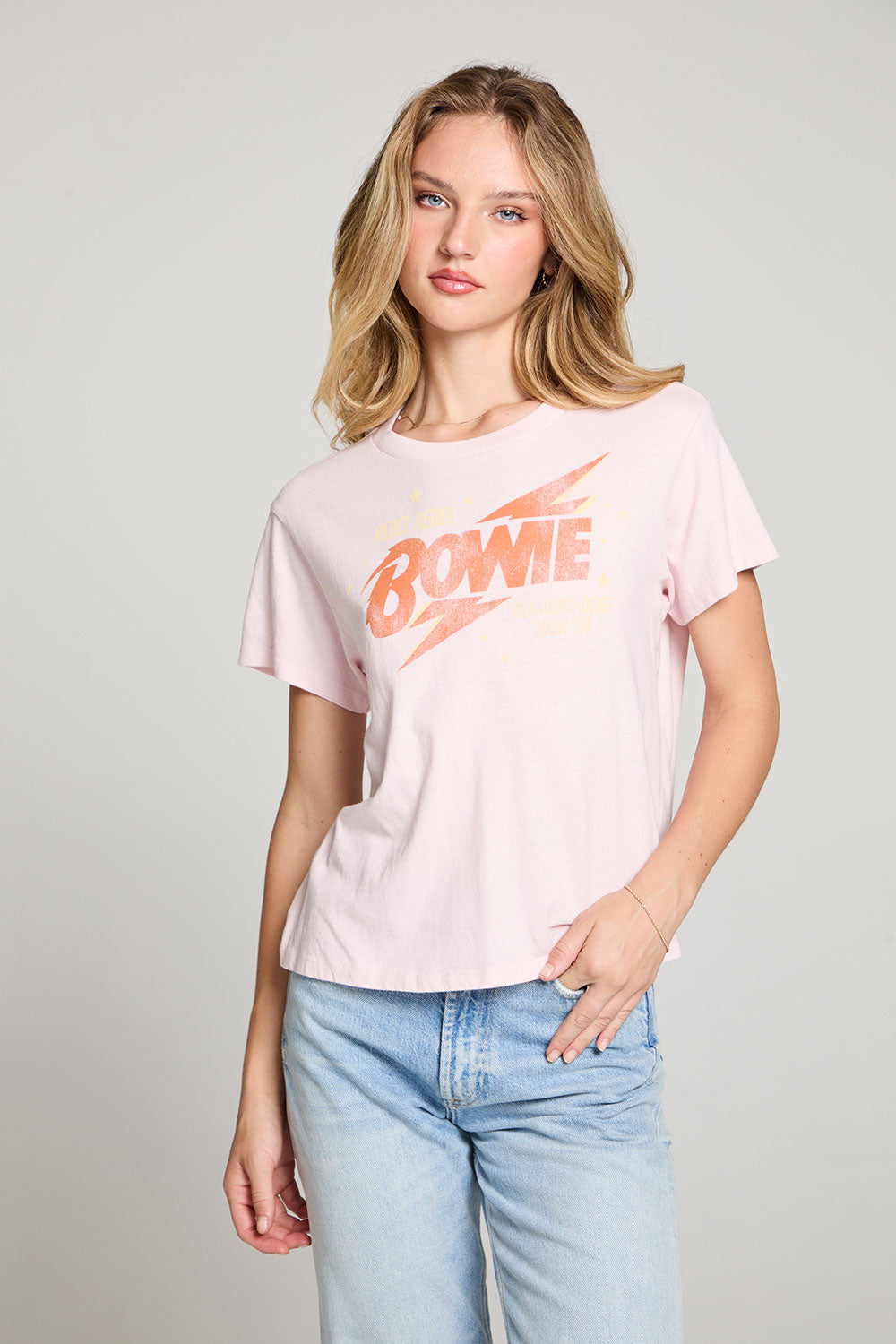 David Bowie Rebel Rebel Magic Tee WOMENS chaserbrand