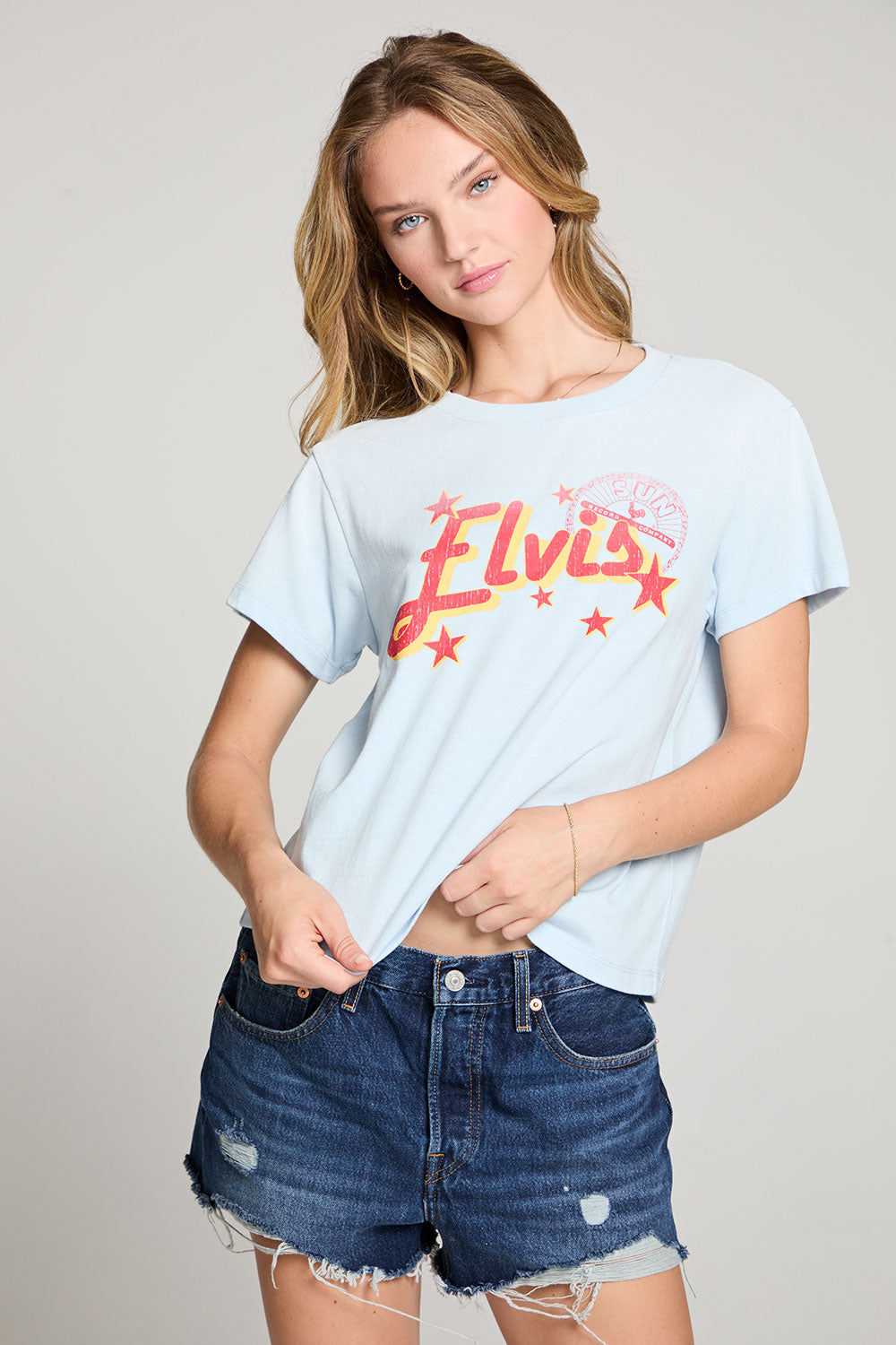 Sun Records Elvis Stars Tee WOMENS chaserbrand