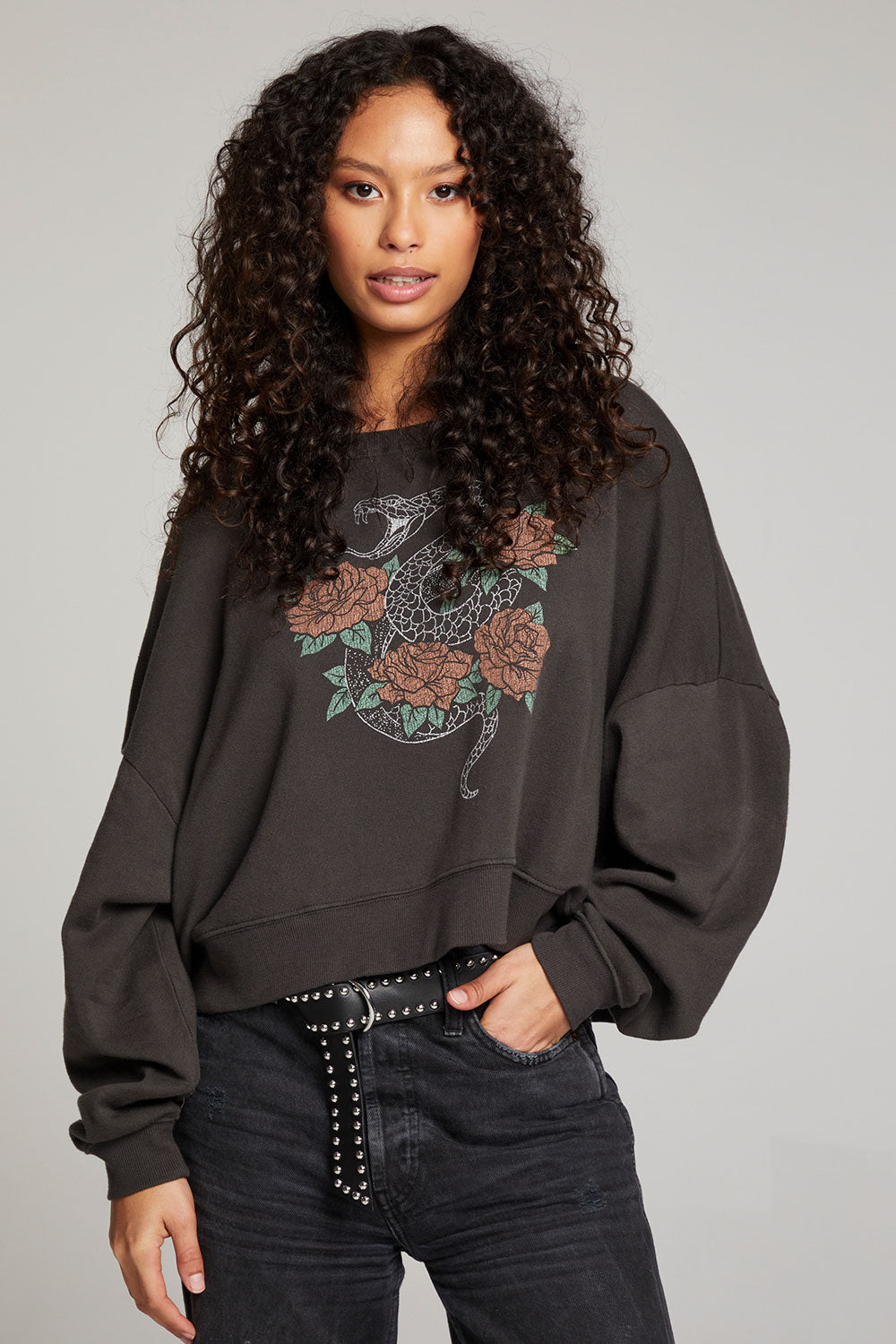 Snake & Roses Pullover WOMENS chaserbrand
