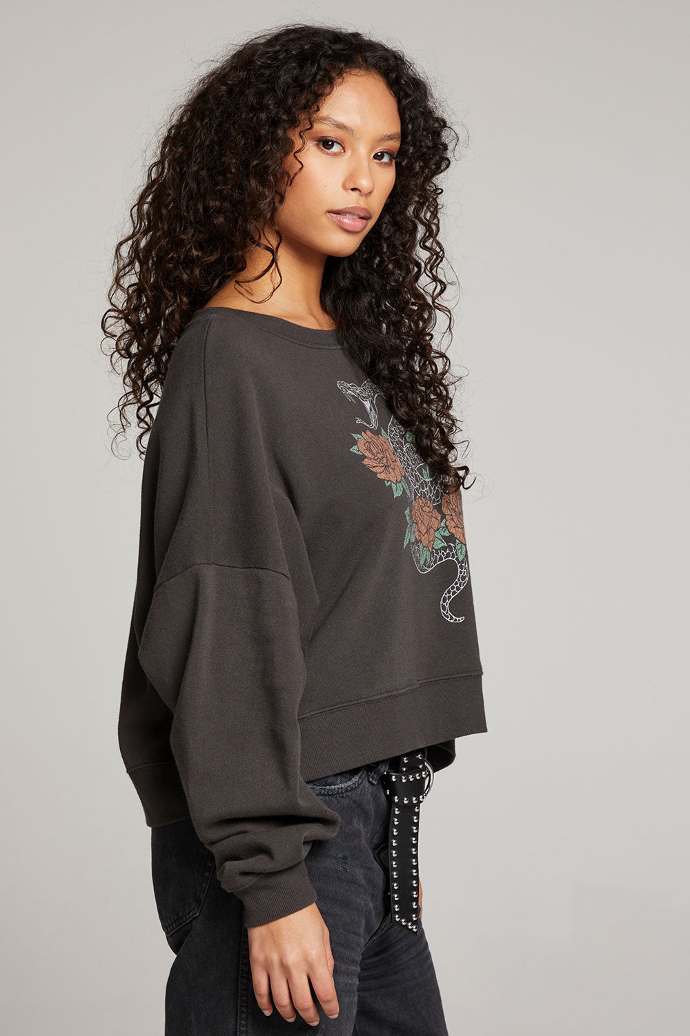 Snake & Roses Pullover WOMENS chaserbrand