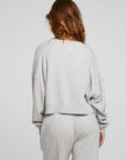 Scarlet Heather Grey Pullover WOMENS chaserbrand