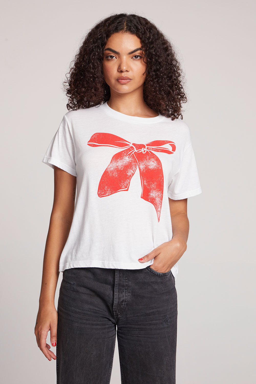 Red Bow Tee Womens chaserbrand