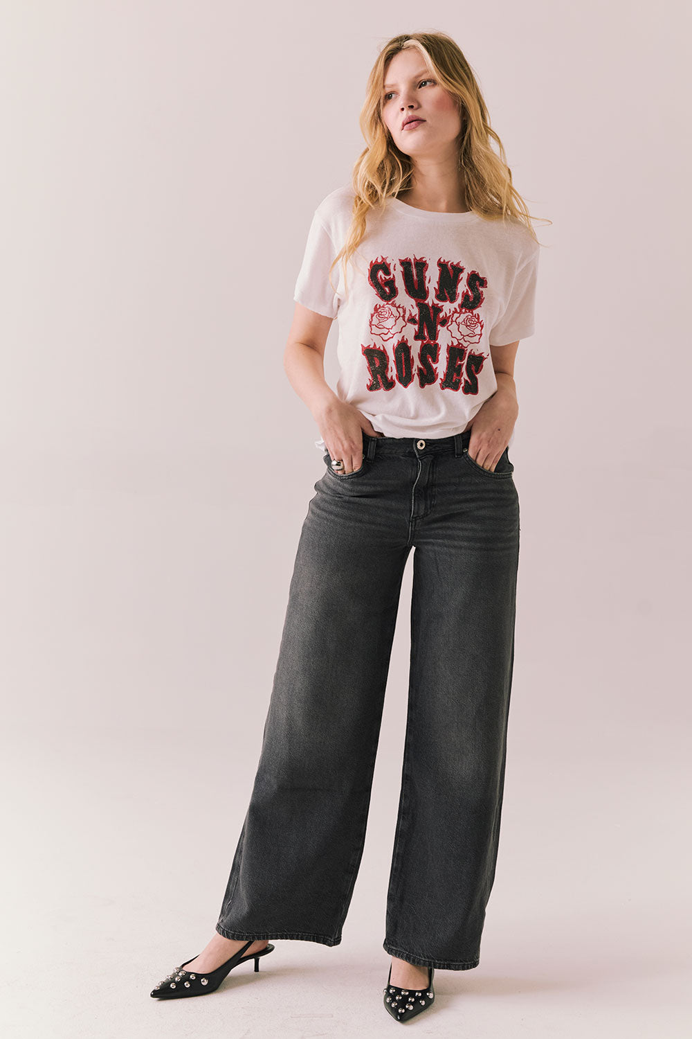 Guns n’ Roses Flaming Roses Tee
