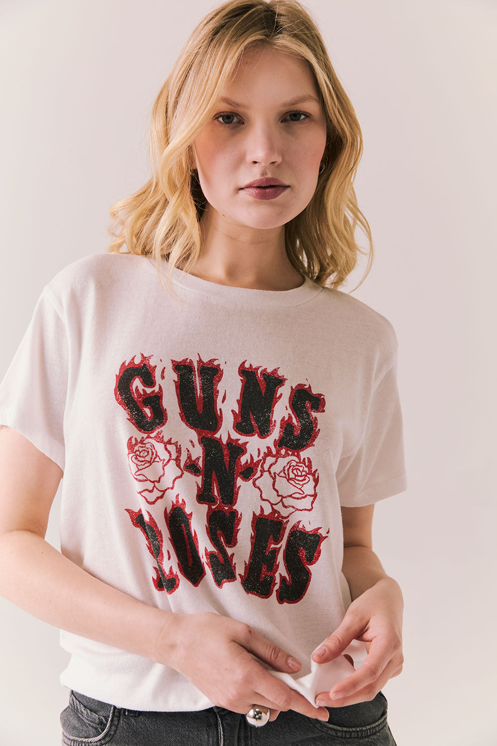 Guns n’ Roses Flaming Roses Tee
