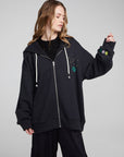 Space Embriodery Zip-up Hoodie WOMENS chaserbrand