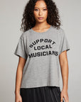 Support Local Musicians Tee WOMENS chaserbrand