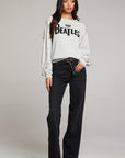 The Beatles Classic Logo Pullover WOMENS chaserbrand