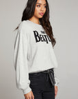 The Beatles Classic Logo Pullover WOMENS chaserbrand