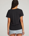 Everyday Essential Black V-neck Tee WOMENS chaserbrand