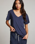 Everyday Essential Canopy V Neck Tee WOMENS chaserbrand