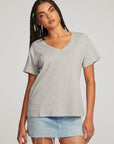 Everyday Essential V-neck Tee WOMENS chaserbrand