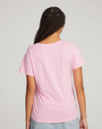 Everyday Essential Pastel Lavender V-neck Tee WOMENS chaserbrand