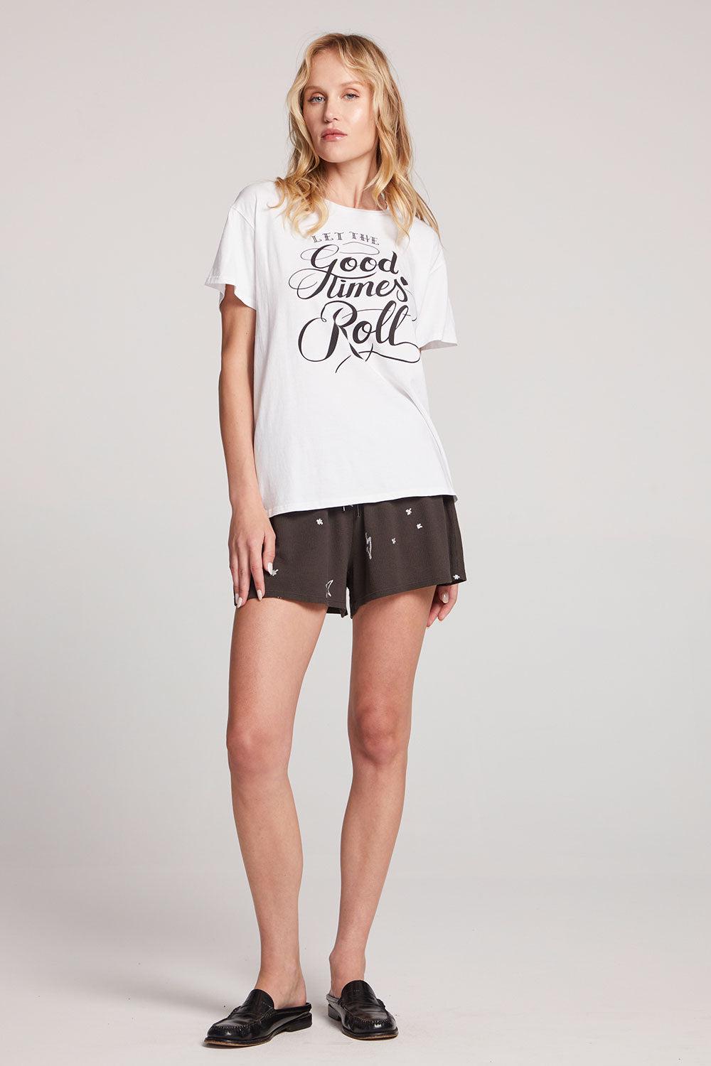 Let The Good Times Roll Tee Womens chaserbrand