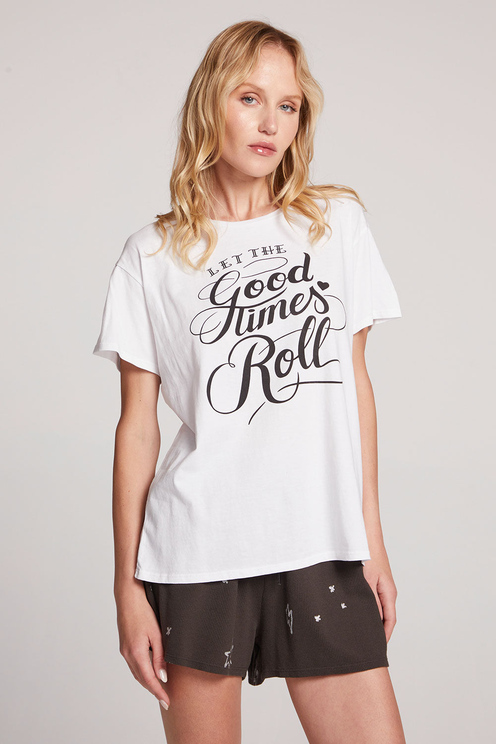Let The Good Times Roll Tee Womens chaserbrand