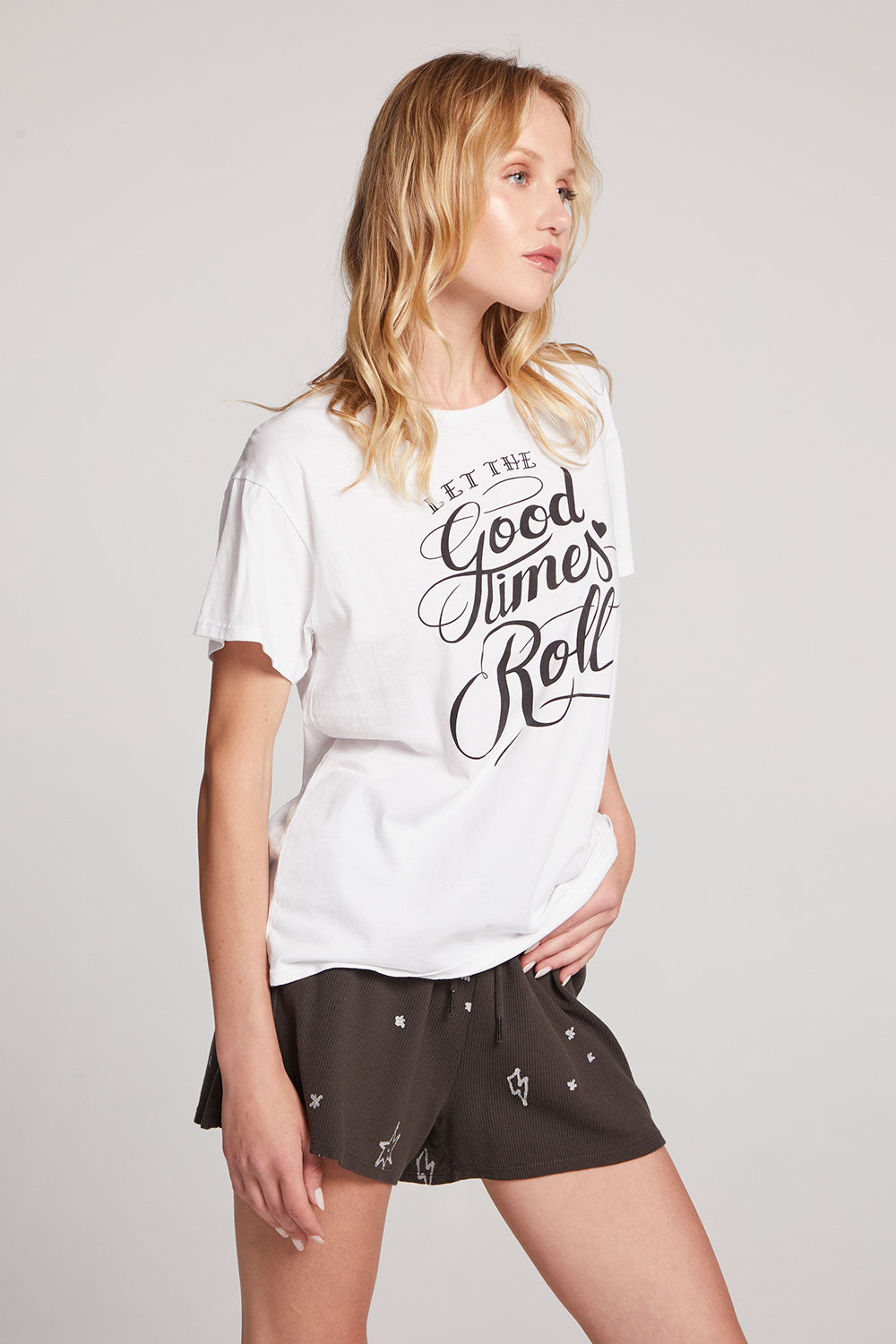 Let The Good Times Roll Tee Womens chaserbrand