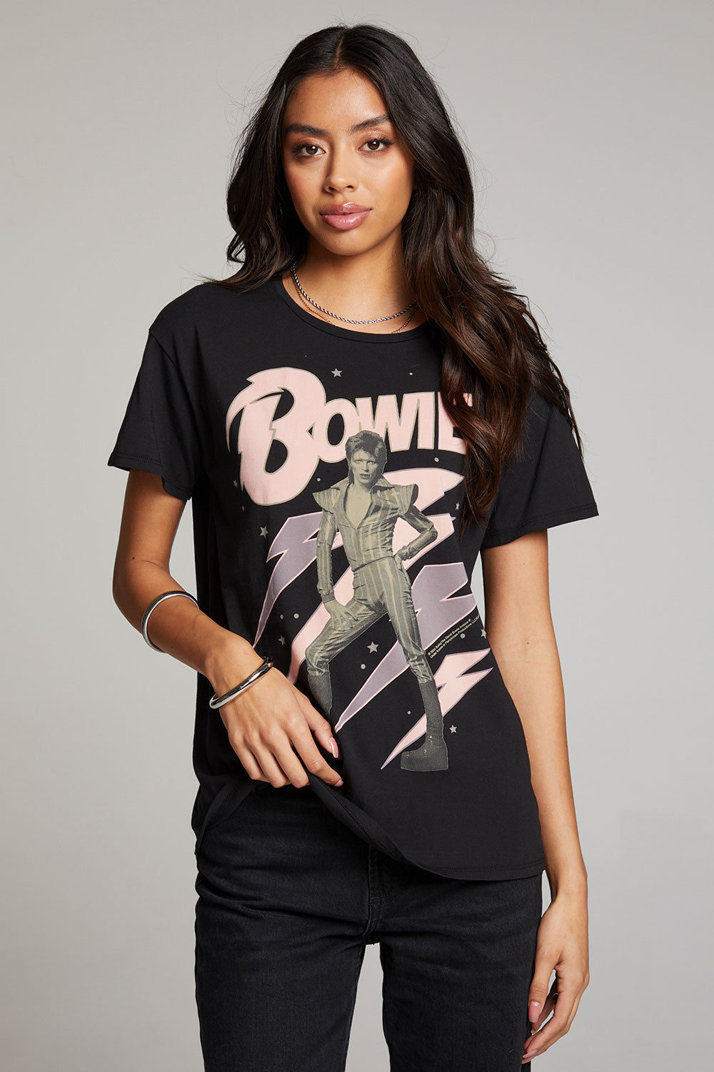 David Bowie Bolts Tee WOMENS chaserbrand