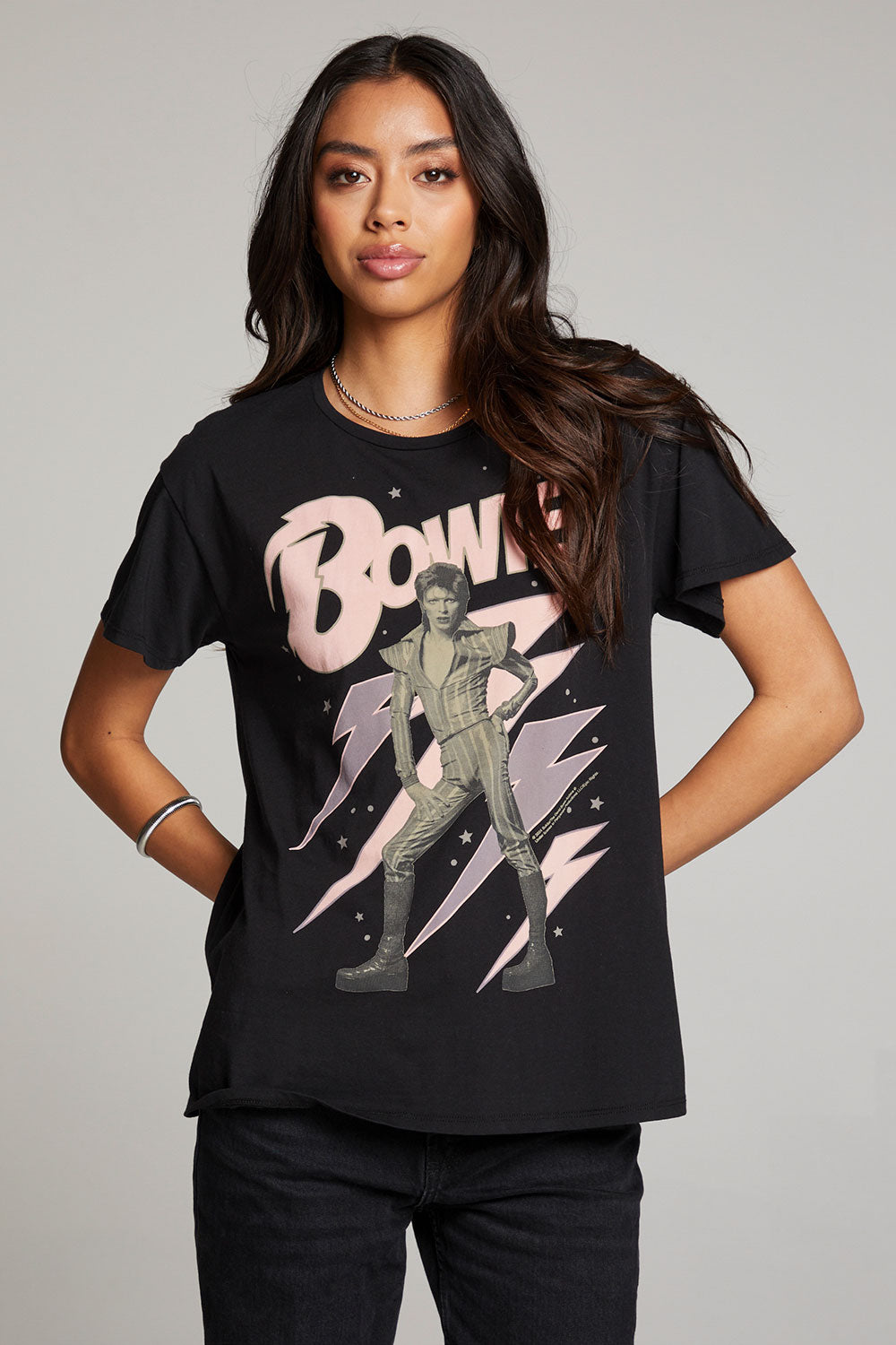David Bowie Bolts Tee WOMENS chaserbrand