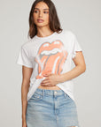 Rolling Stones Classic Logo Tee WOMENS chaserbrand