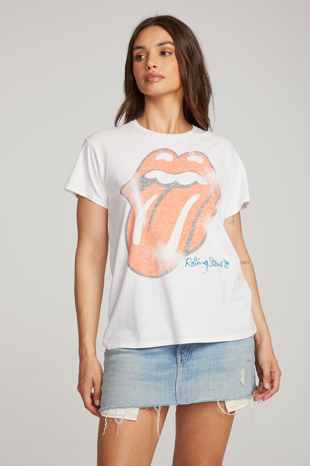 Rolling Stones Classic Logo Tee WOMENS chaserbrand