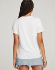 Everyday Essential White Crew Neck Tee WOMENS chaserbrand