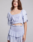 Doheny Faded Denim Blue Top WOMENS chaserbrand