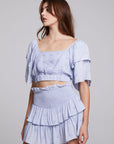 Doheny Faded Denim Blue Top WOMENS chaserbrand