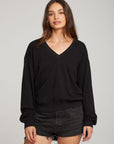 Poppy Black Pullover WOMENS chaserbrand