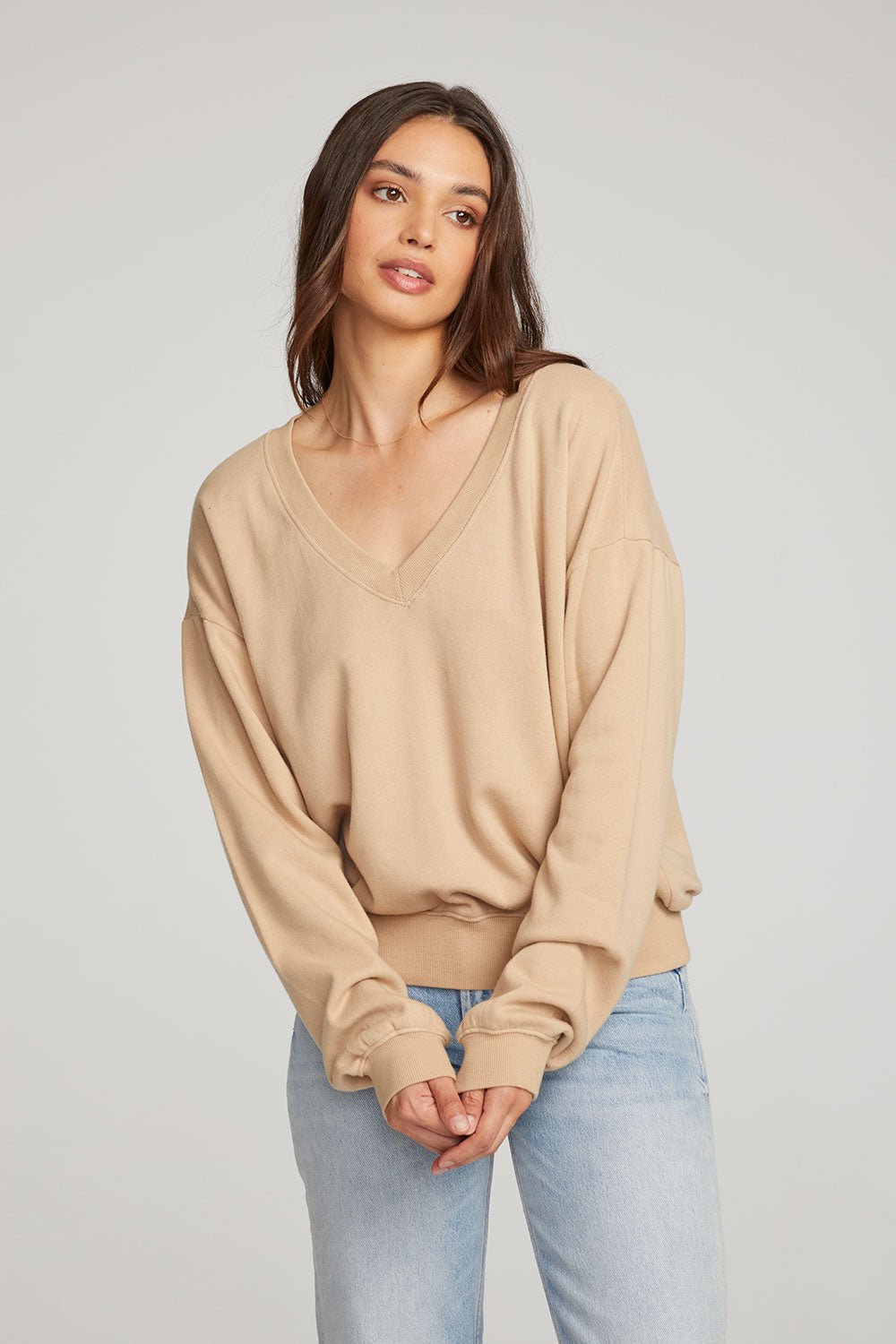 Poppy Cappuccino Pullover WOMENS chaserbrand