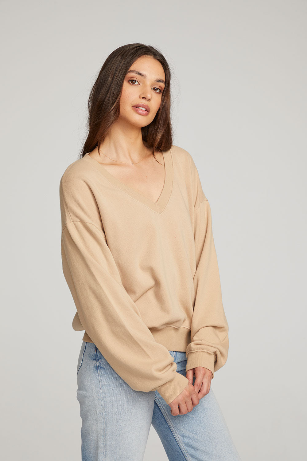Poppy Cappuccino Pullover WOMENS chaserbrand
