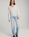 Poppy heather Grey Pullover WOMENS chaserbrand