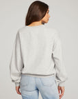 Poppy heather Grey Pullover WOMENS chaserbrand