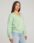 Poppy Quiet Green Pullover WOMENS chaserbrand