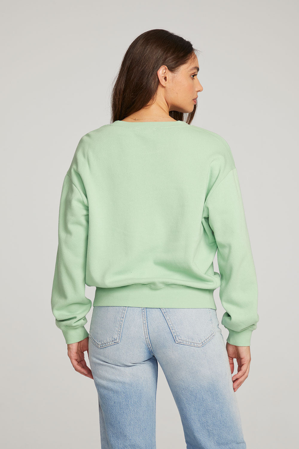 Poppy Quiet Green Pullover WOMENS chaserbrand