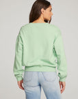 Poppy Quiet Green Pullover WOMENS chaserbrand