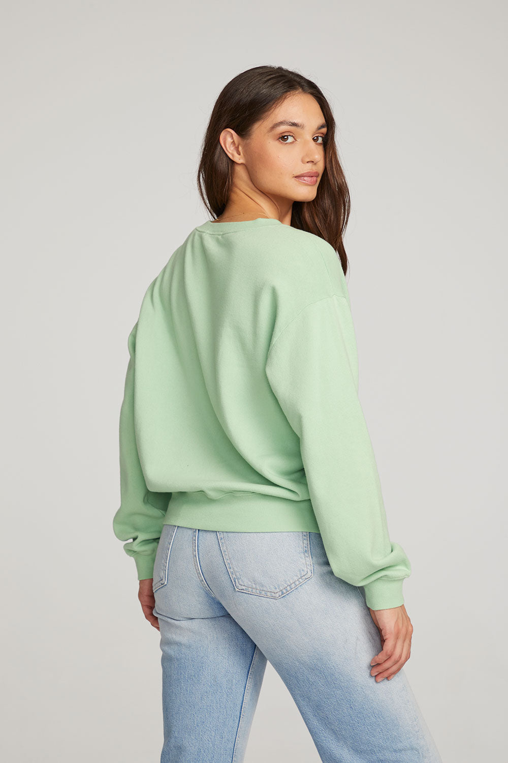 Poppy Quiet Green Pullover WOMENS chaserbrand