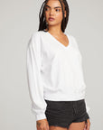 Poppy White Pullover WOMENS chaserbrand