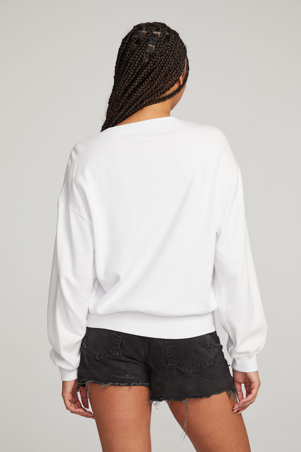 Poppy White Pullover WOMENS chaserbrand