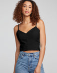Cara Tank Top - Black Onyx WOMENS chaserbrand