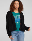 Bridge Black Onyx Cardigan WOMENS chaserbrand