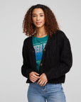 Bridge Black Onyx Cardigan WOMENS chaserbrand