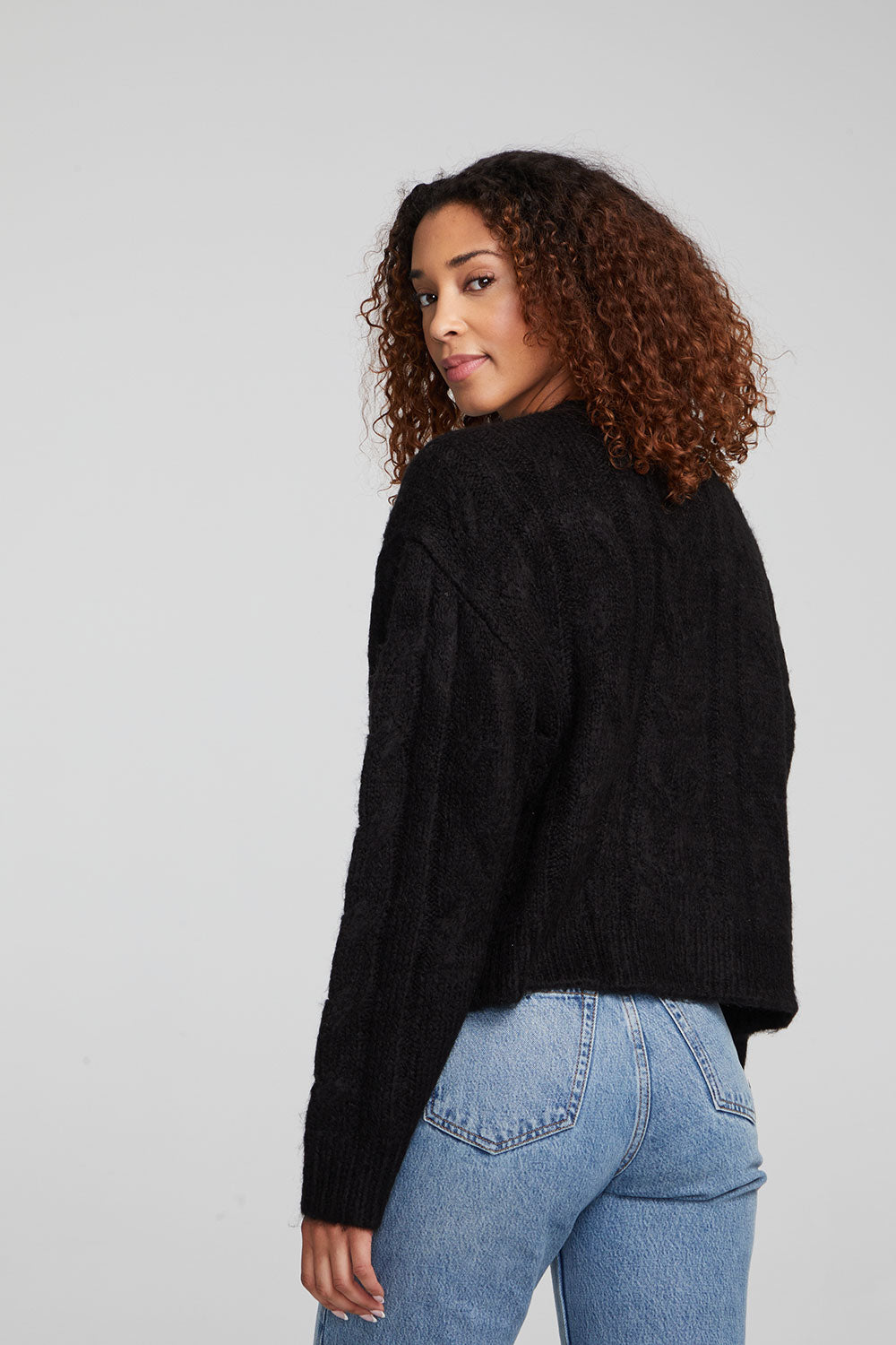 Bridge Black Onyx Cardigan WOMENS chaserbrand