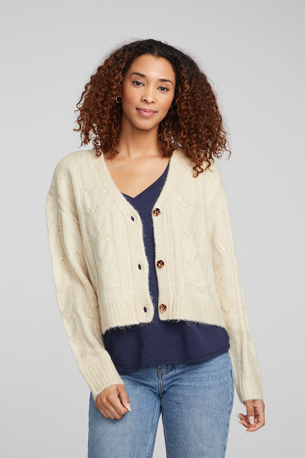 Bridge Macaroon Cardigan WOMENS chaserbrand