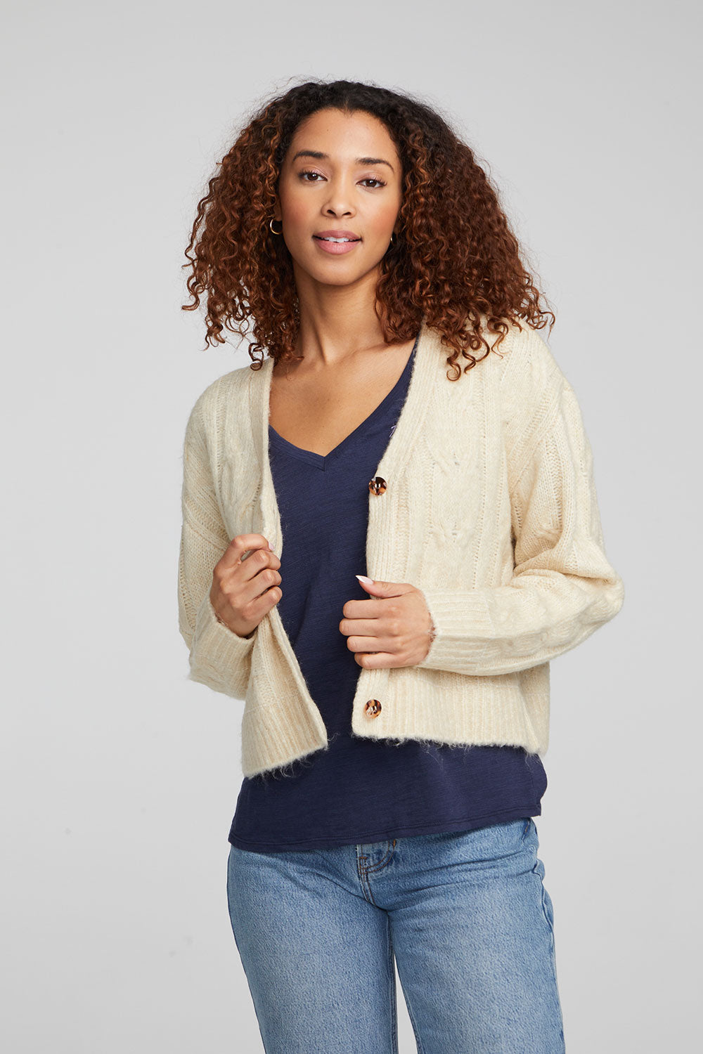 Bridge Macaroon Cardigan WOMENS chaserbrand