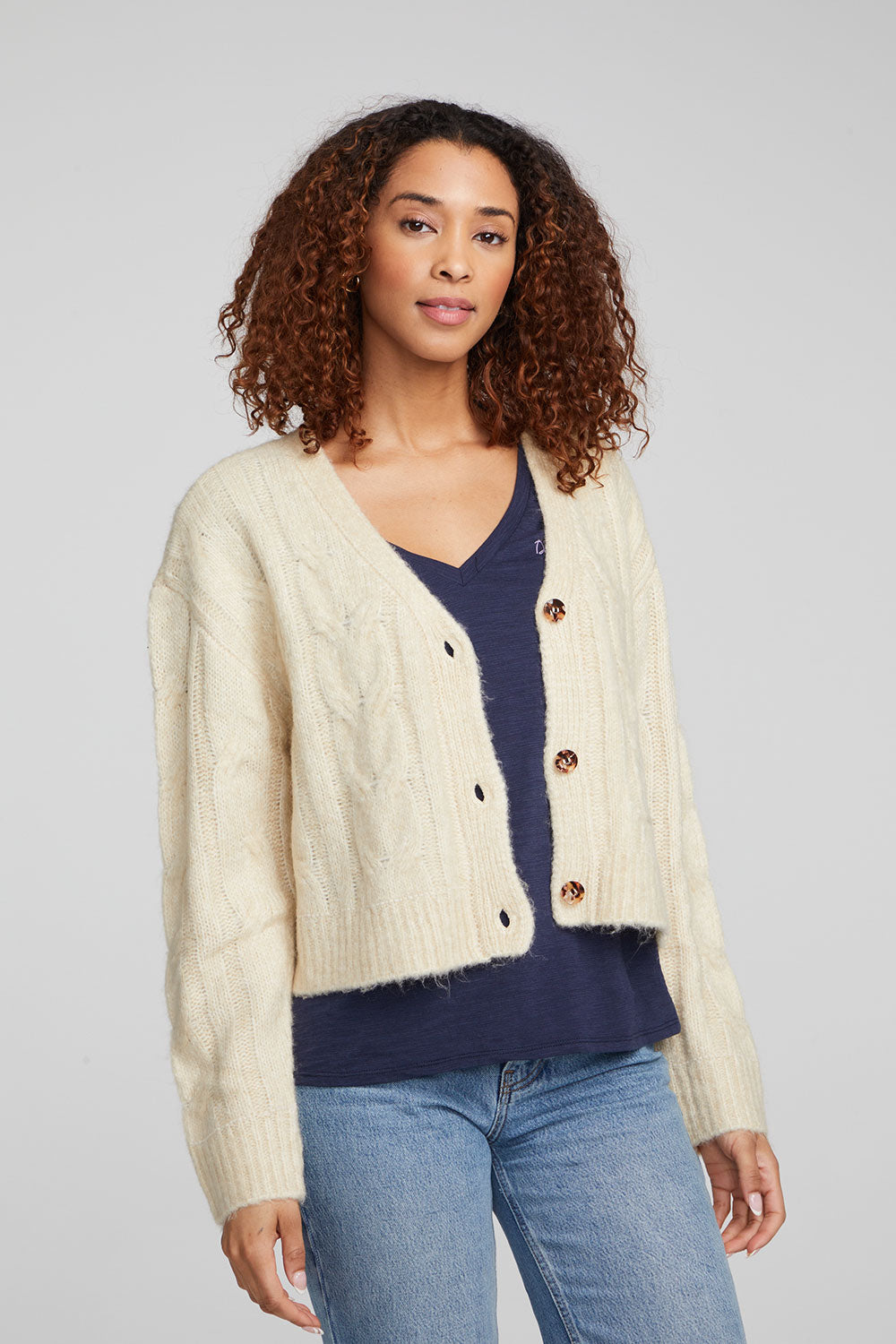 Bridge Macaroon Cardigan WOMENS chaserbrand