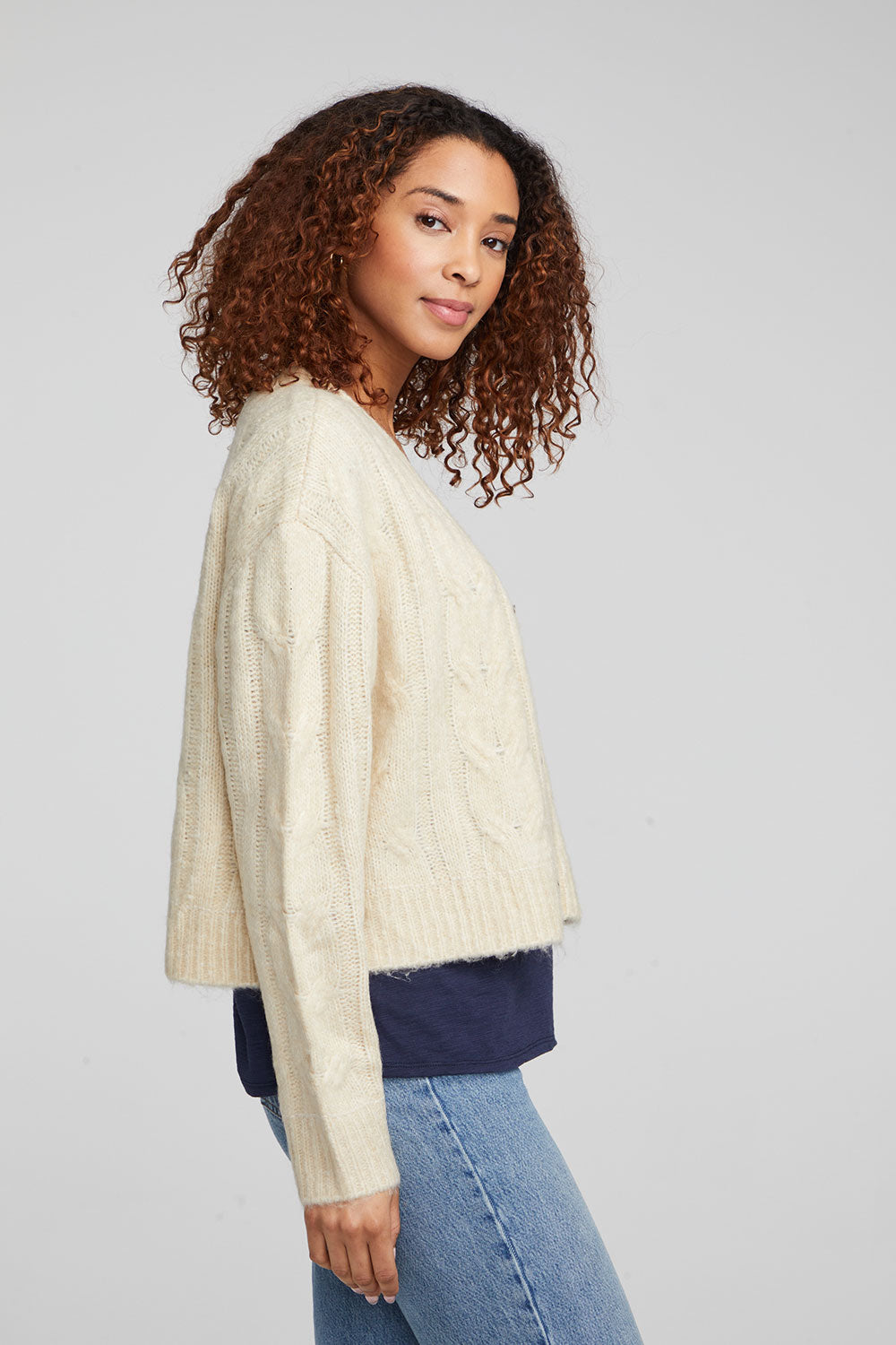 Bridge Macaroon Cardigan WOMENS chaserbrand