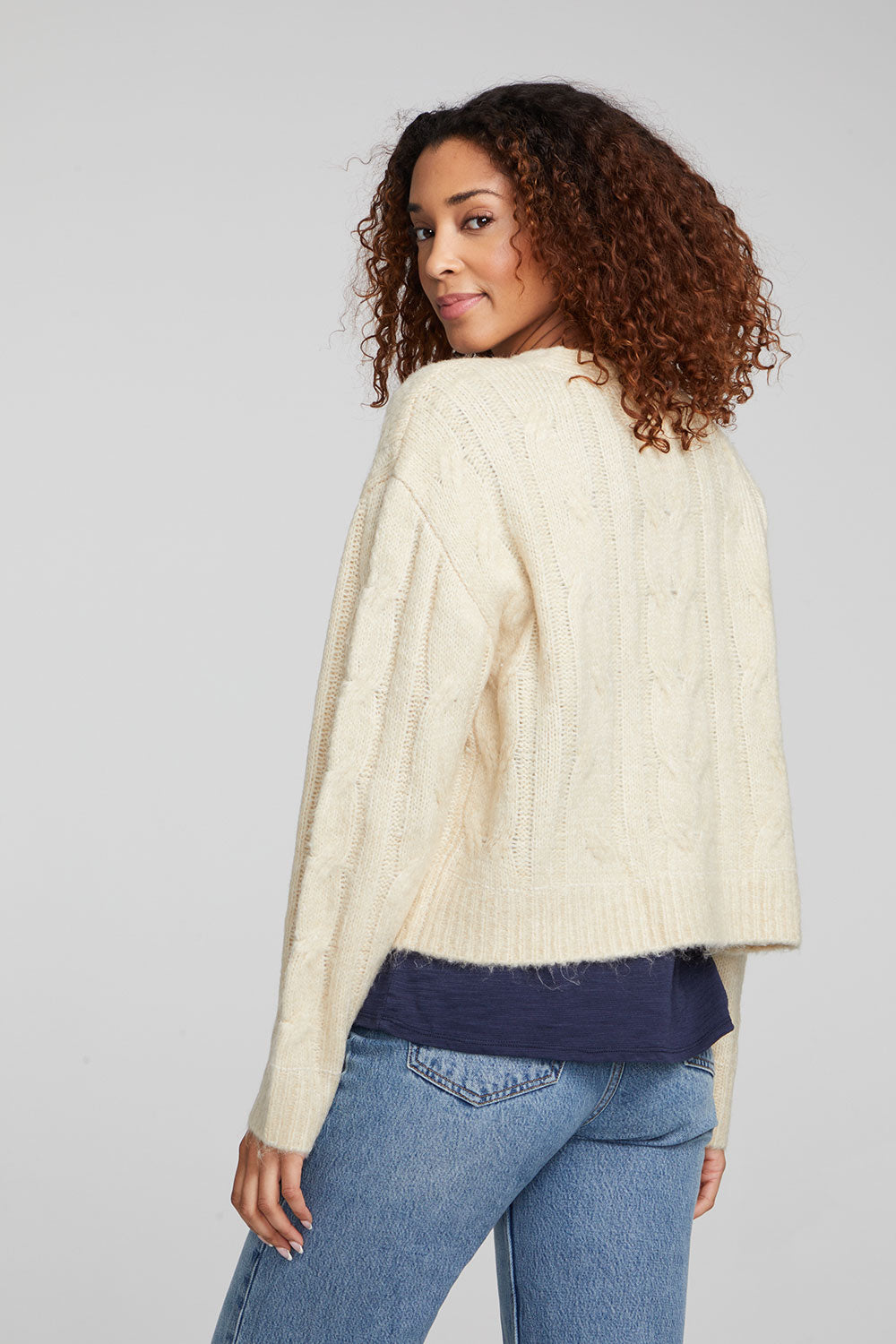 Bridge Macaroon Cardigan WOMENS chaserbrand