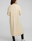 Bridge Macaroon Long Cardigan WOMENS chaserbrand