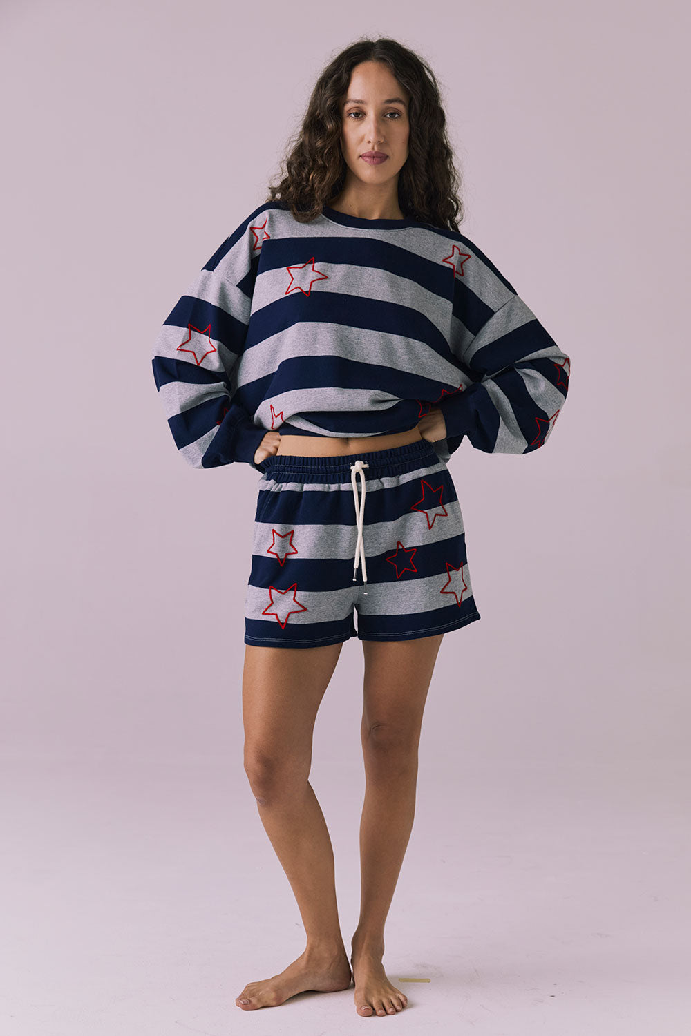 Maritime Stars Pullover Womens chaserbrand