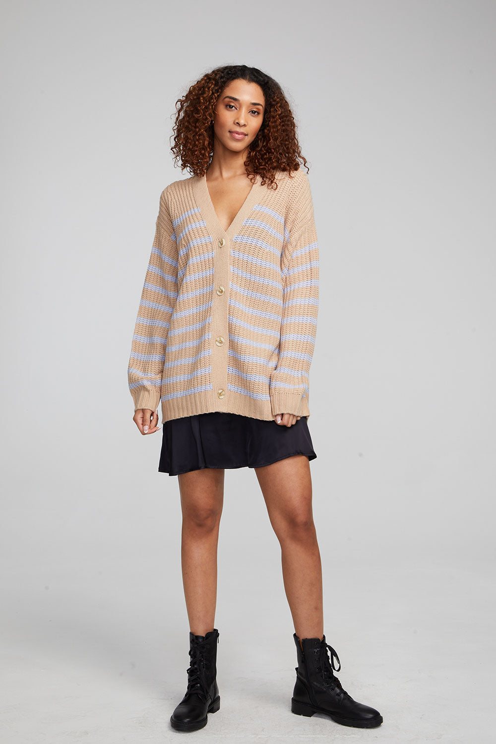 Vibe Fairfax Stripe Cardigan WOMENS chaserbrand